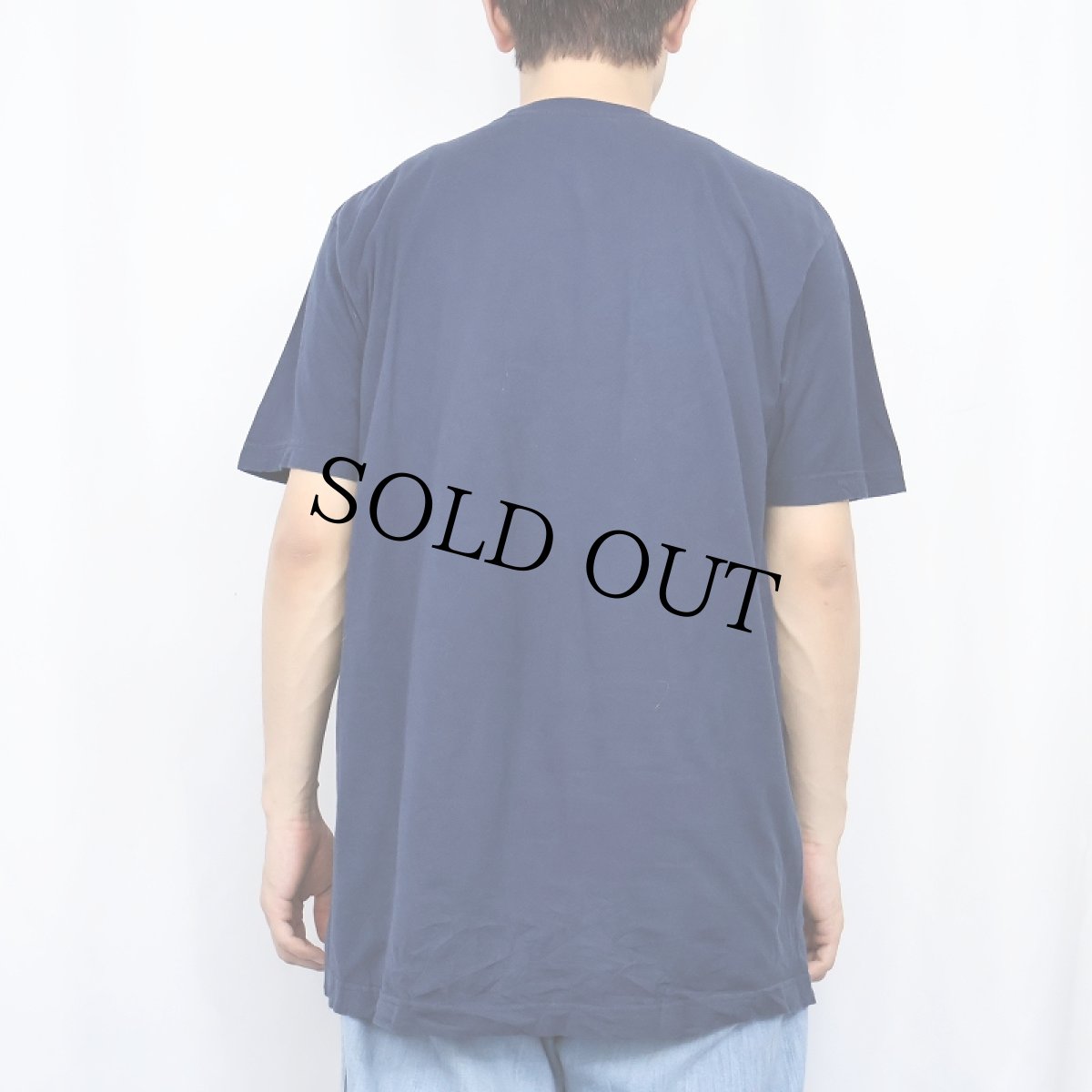 画像3: Child's Play "Chucky" ホラー映画プリントTシャツ NAVY L (3)