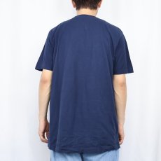 画像3: Child's Play "Chucky" ホラー映画プリントTシャツ NAVY L (3)