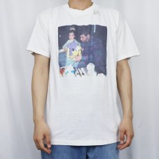 画像2: 90's〜 メモリアルフォトプリントTシャツ L (2)
