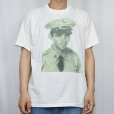 画像2: 90's USA製 メモリアルフォトプリントTシャツ L (2)