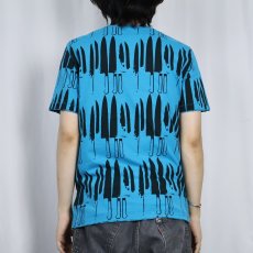 画像3: ANDY WARHOL ナイフ柄 アートプリントTシャツ M (3)