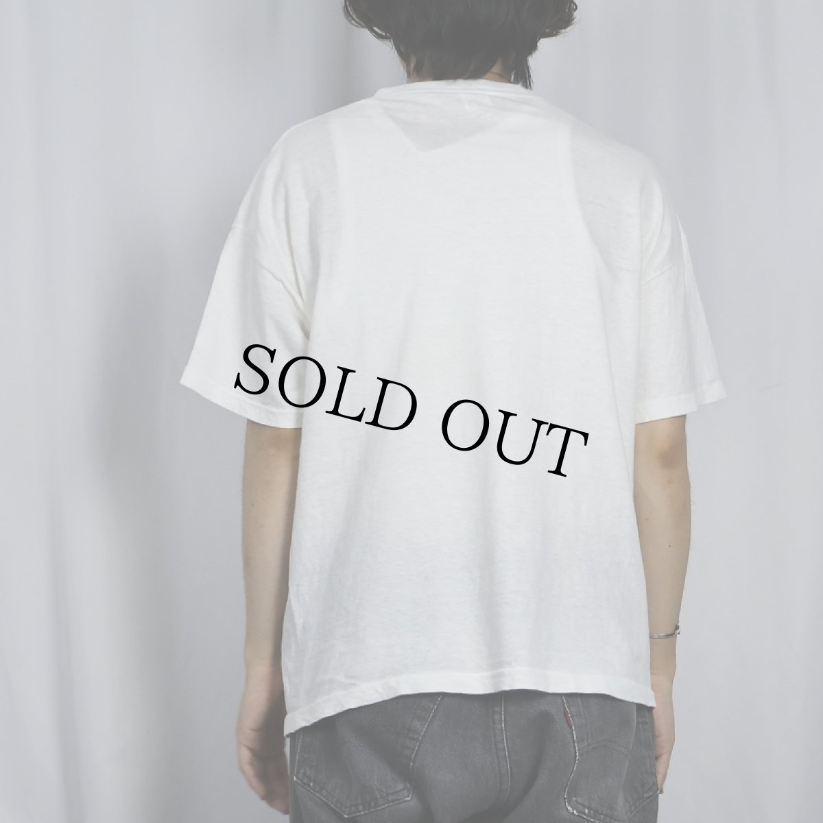 画像3: 80's MIGHTY MOUSE キャラクタープリントTシャツ XL (3)