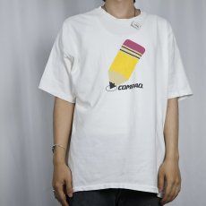 画像3: 90's COMPAQ USA製 コンピューター企業 プリントTシャツ XL (3)