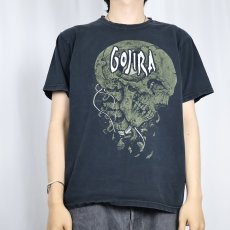 画像3: GOJIRA ヘヴィメタルバンドTシャツ M (3)