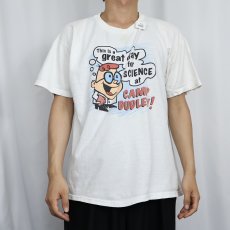 画像2: Dexter's Laboratory "This is a great day for SCIENCE at CAMP DUDLEY" キャラクタープリントTシャツ L (2)
