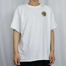 画像3: LINUX "Think Linux" コンピューター企業パロディプリントTシャツ XL (3)