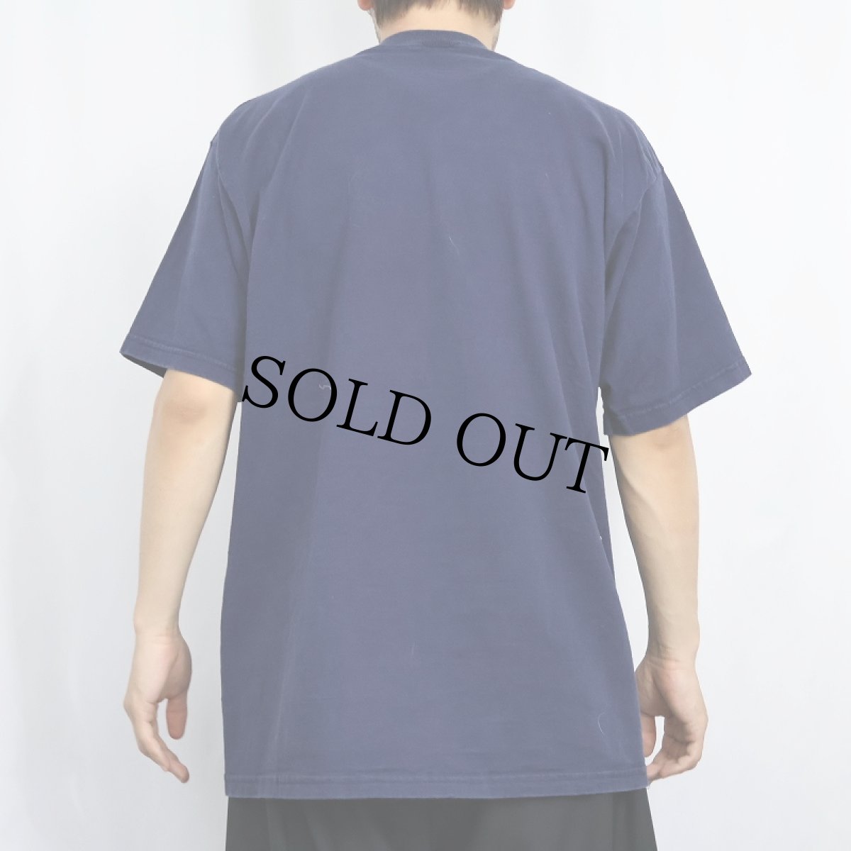 画像3: 90's〜 SPAM USA製 プリントTシャツ NAVY L (3)