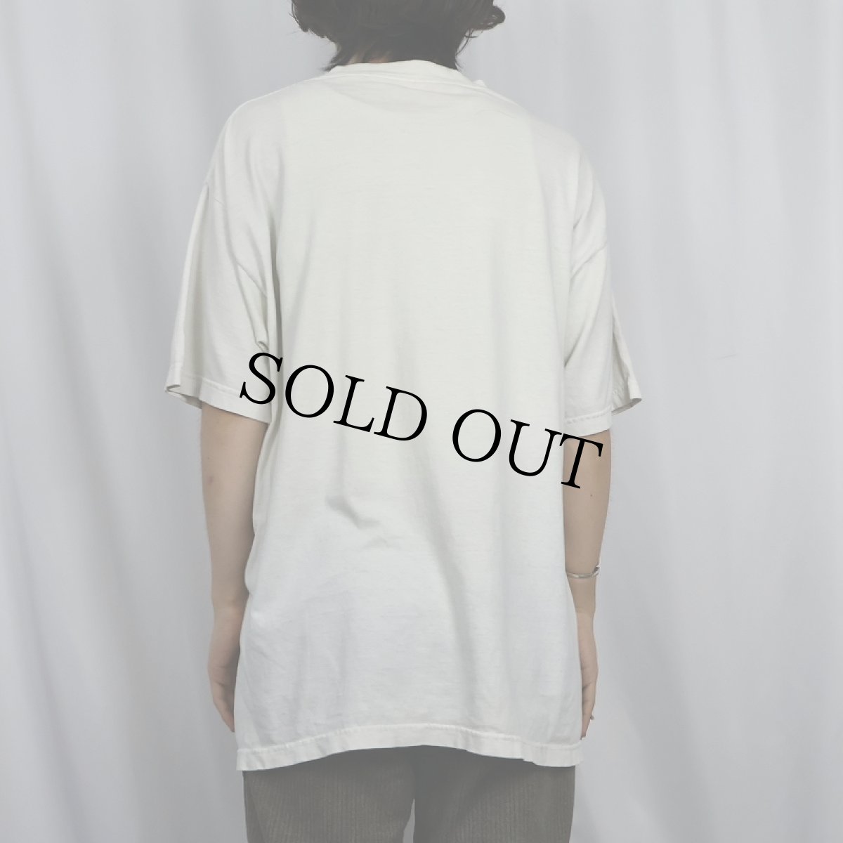 画像3: 90's "HOW ARE YOU FEELING TODAY" シュールイラストプリントTシャツ XL (3)