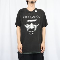 画像3: 90's BUJU BANTON レゲエミュージシャンプリントTシャツ BLACK (3)