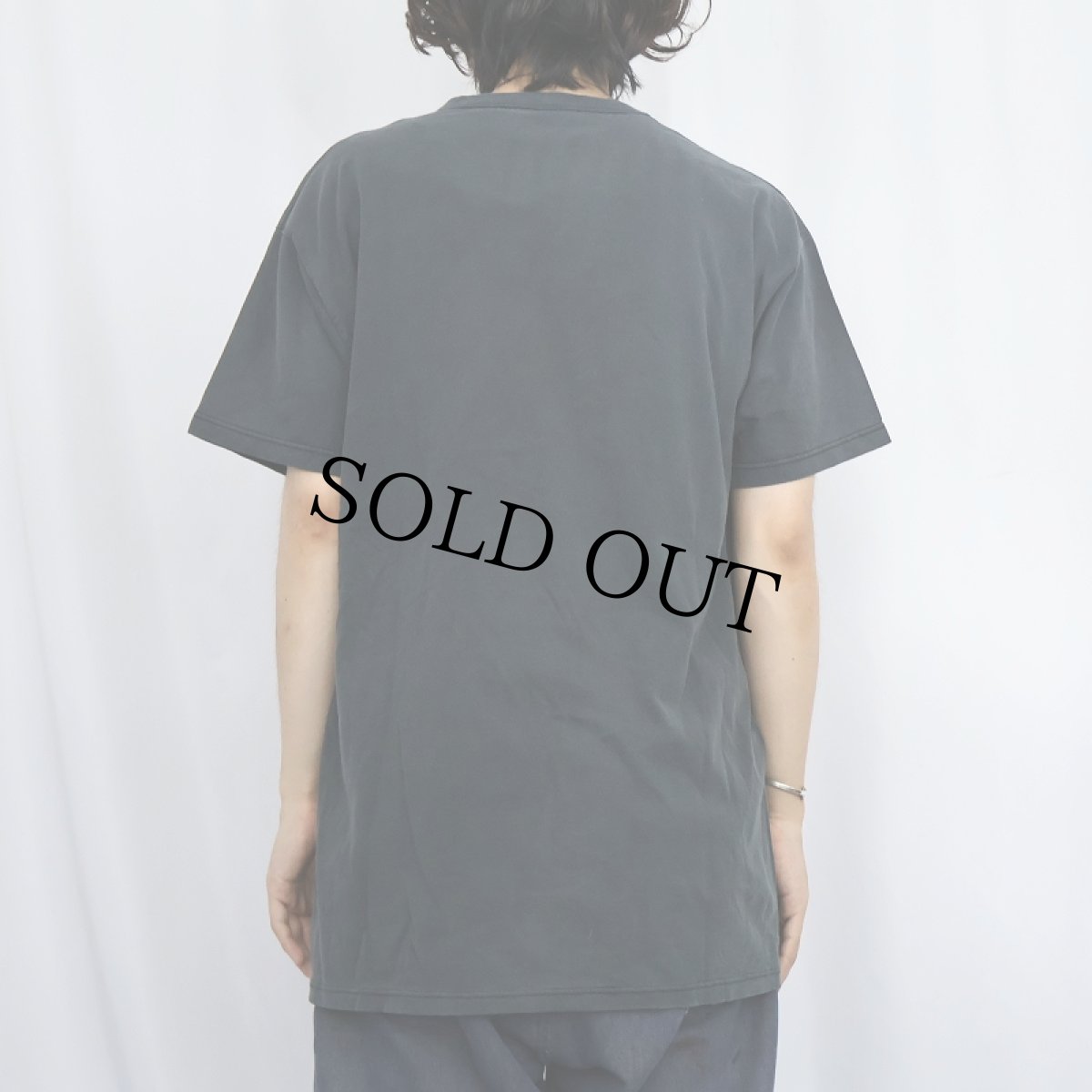 画像3: 80's RUSSELL ATHLETIC USA製 無地Tシャツ BLACK L (3)