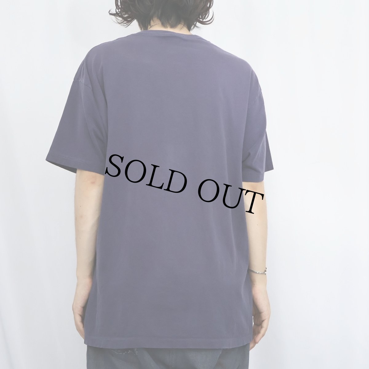 画像3: 90's POLO Ralph Lauren USA製 ロゴ刺繍 ポケットTシャツ NAVY L (3)