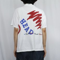 画像3: 90's Duck Head カモ 巻プリントTシャツ L (3)