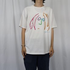 画像2: JOHN LENNON ミュージシャンアートTシャツ  (2)