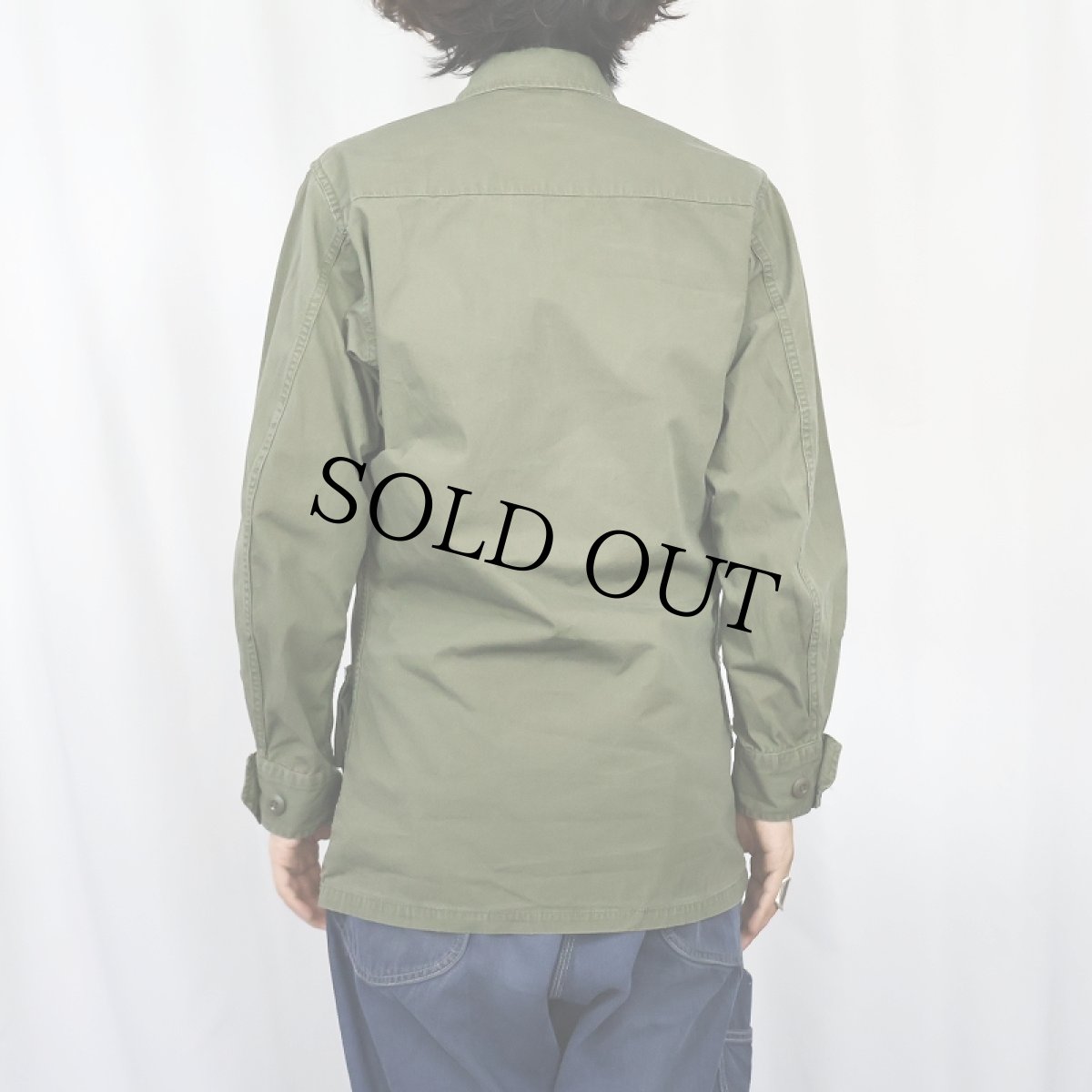 画像3: 60's U.S.ARMY ジャングルファティーグジャケット 3rd X-SMALL-REGULAR (3)