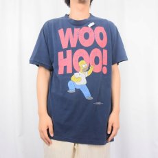 画像2: 90's The Simpsons "HOMER SIMPSONS" キャラクタープリントTシャツ NABT (2)