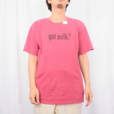 画像2: "got milk?" キャンペーンプリントTシャツ  (2)