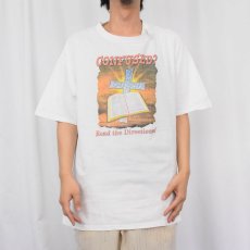 画像2: "CONFUSED? Read the Directions!" ジーザスプリントTシャツ XL (2)