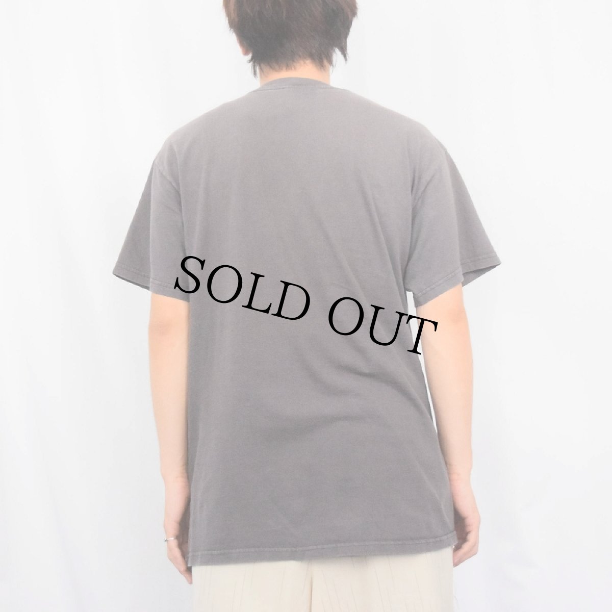 画像3: SOLID LIGHT "HIS LIFE WAS NOT POINTLESS" ジーザスプリントTシャツ L (3)