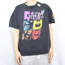画像2: REBEL YELL 101 "SCREAM" リキュールブランドプリントTシャツ BLACK (2)