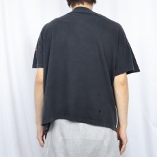 画像3: REBEL YELL 101 "SCREAM" リキュールブランドプリントTシャツ BLACK (3)