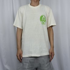 画像3: 70's PRIMO HAWAII Beer ビール企業 染み込みプリントTシャツ L (3)