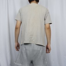 画像3: 60's Champion C中ランタグ "LEE-DAVIS" フロッキープリントTシャツ L (3)