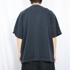 画像3: no boundaries サイ×トライバル イラストプリントTシャツ BLACK XL (3)