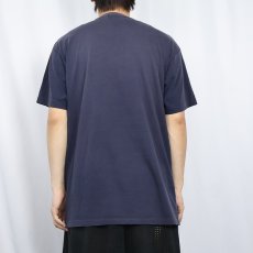 画像3: 90's POLO SPORT Ralph Lauren CANADA製 ロゴプリント ポケットTシャツ NAVY M (3)
