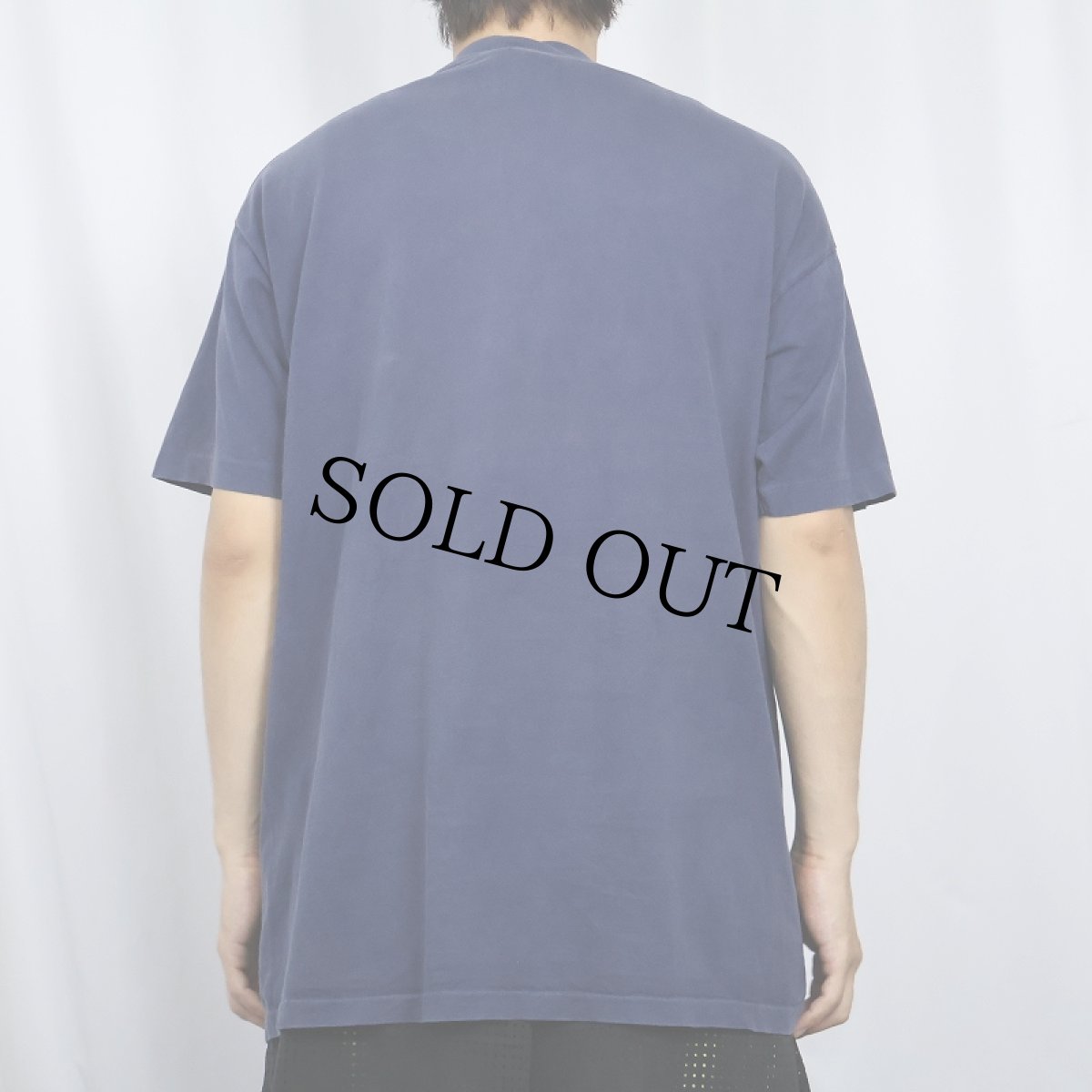 画像3: 90's Reebok USA製 ロゴプリントTシャツ NAVY L (3)