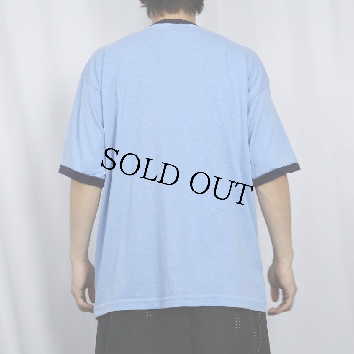 画像3: 90's SUPER MARIO BROS. ゲームキャラクタープリントリンガーTシャツ XL (3)