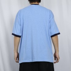 画像3: 90's SUPER MARIO BROS. ゲームキャラクタープリントリンガーTシャツ XL (3)