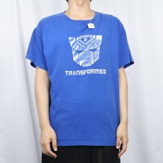 画像2: Transformers アニメプリントTシャツ L (2)