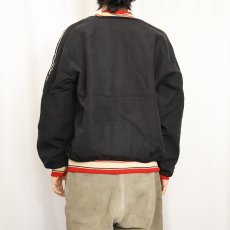 画像4: 50's "BLACK KNIGHTS BASKETBALL" パッチ付き リバーシブル コットンサテンスタジャン BLACK (4)