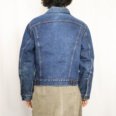画像3: 60's LEVI'S 70505 BIGE USA製 ブランケットライナー デニムジャケット (3)