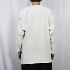 画像4: 70〜80's RUSSELL ATHLETIC 金タグ USA製 "COULEE CITY FOOYBALL" Vネック フットボールTシャツ L (4)