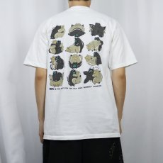 画像3: 90's NO PROBLEM 四十八手 ブタプリント エロTシャツ  (3)