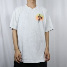 画像5: 90's USA製 "MONSTER TRUCK" エアブラシ プリントTシャツ XL (5)
