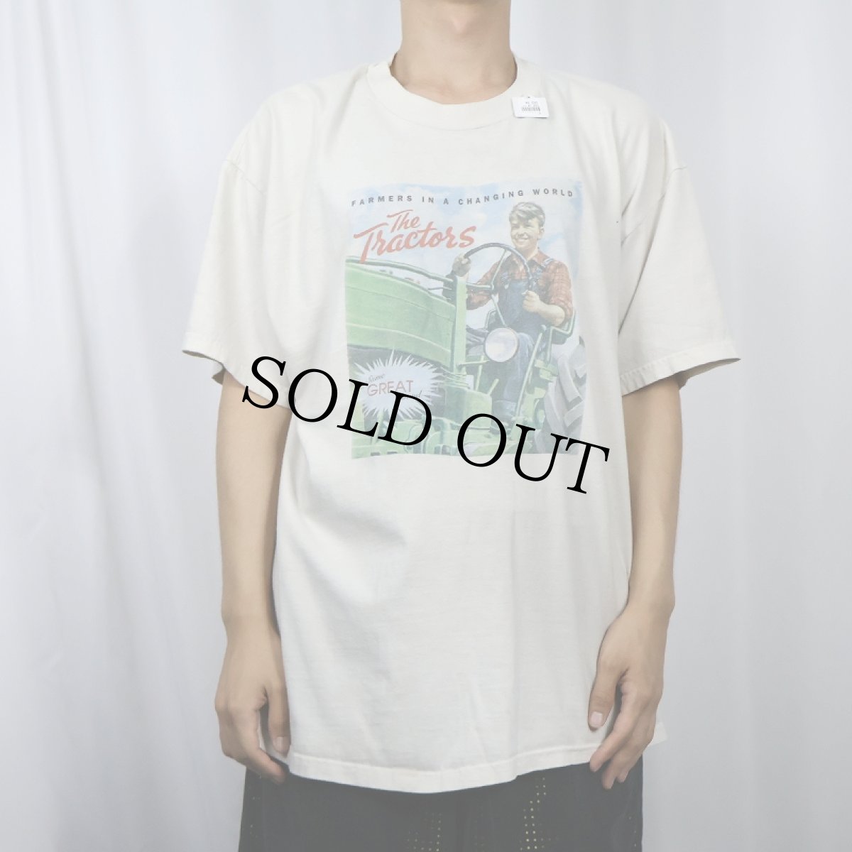 画像3: 【SALE】 The Tractors "FARMERS IN A CHANGING WORLD" カントリーロックバンドアルバムプリントTシャツ XL (3)