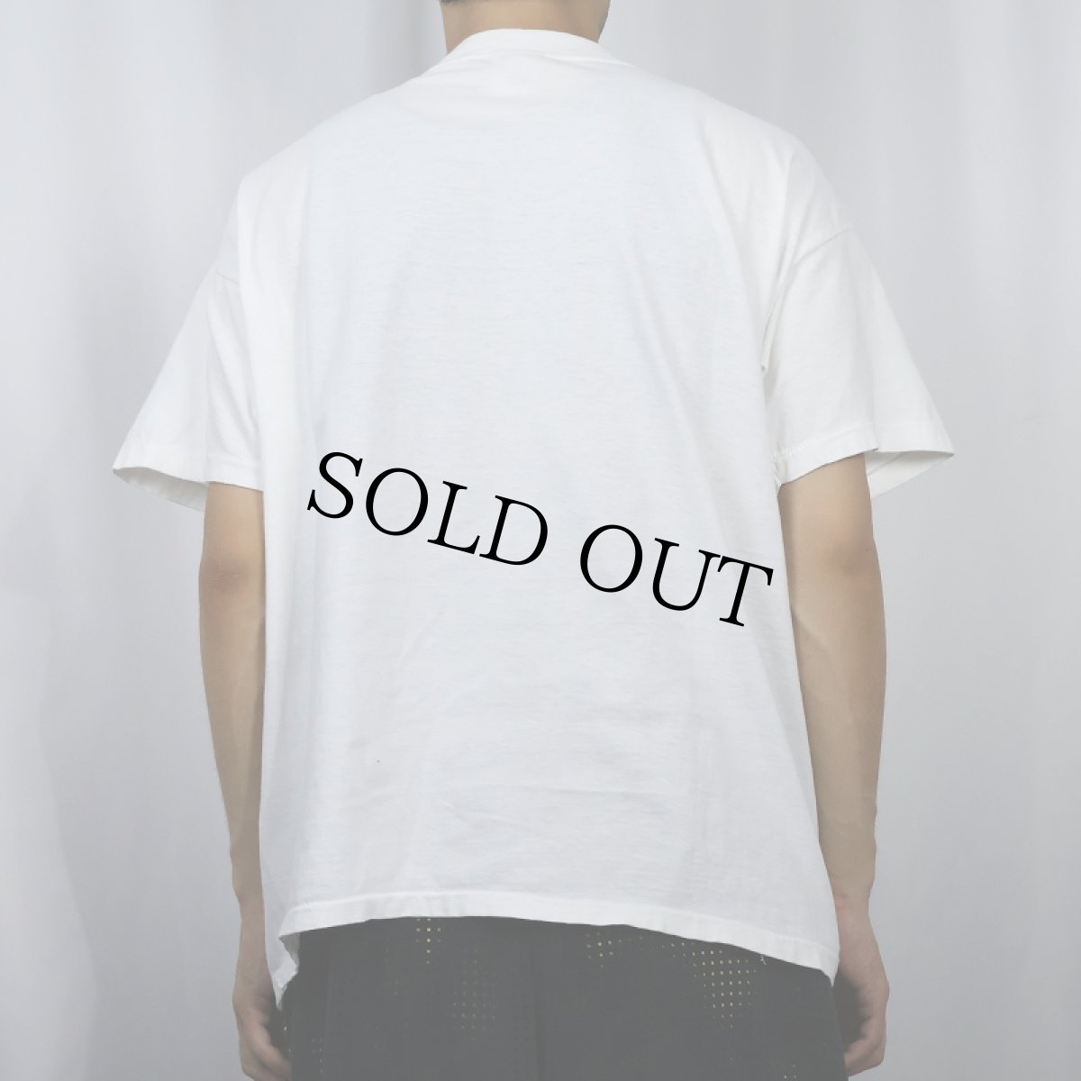 画像3: 90's "MISSION IMPOSSIBLE!" シュールイラストプリントTシャツ L (3)