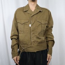画像2: 70's CANADIAN ARMY BATTLE DRESS JACKET SIZE40-41 (2)