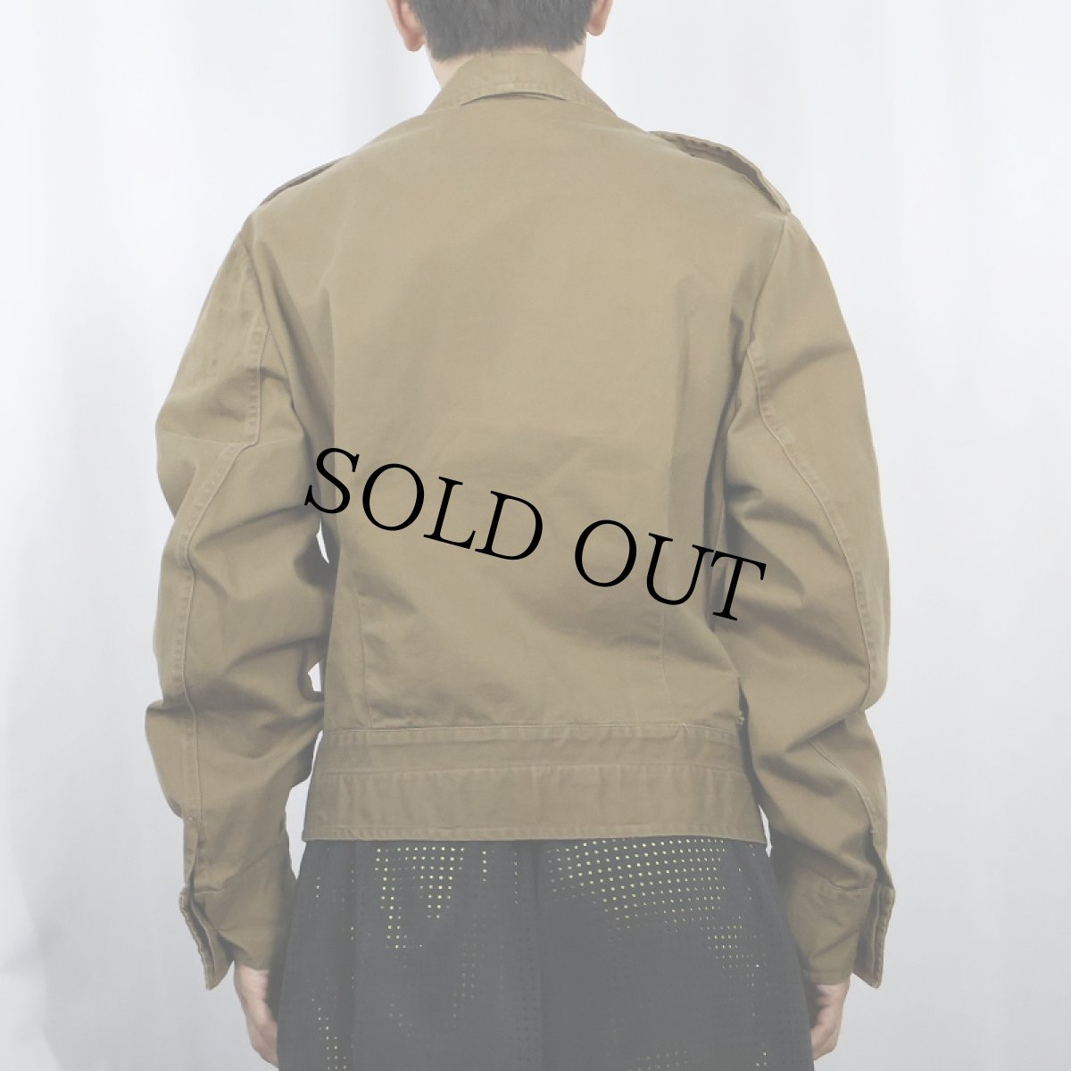 画像3: 70's CANADIAN ARMY BATTLE DRESS JACKET SIZE40-41 (3)