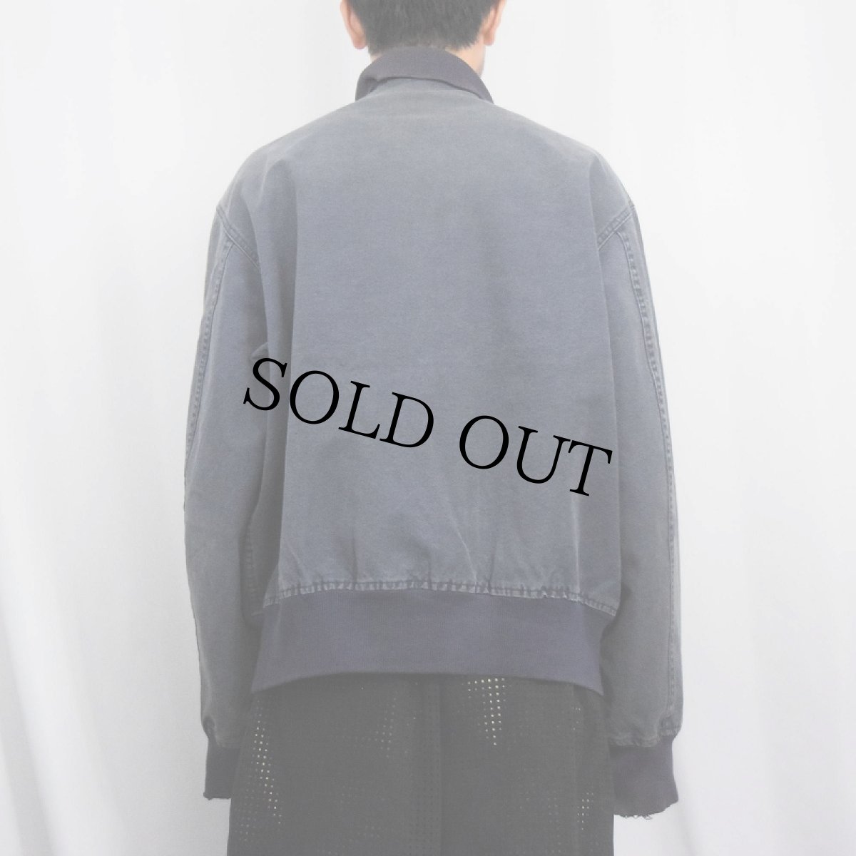 画像3: 90's POLO Ralph Lauren "Deck Hook Jacket Type" ダックミリタリージャケット NAVY M (3)