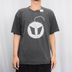 画像3: Johnny the Homicidal Maniac "Happy Noodle Boy" キャラクタープリントTシャツ BLACK L (3)