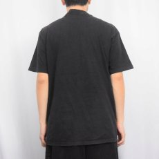 画像3: 90's BRIELAND GRAPHICS 人体骨格 蓄光プリントTシャツ BLACK L (3)