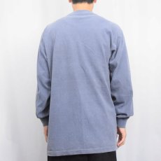 画像3: 2000's JNCO ロゴプリント 後染めロンT L (3)