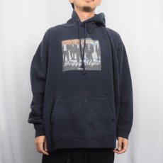 画像2: 90's Serial Killer "Reservoir Dogs" 映画プリントスウェットフーディー NAVY XXL (2)