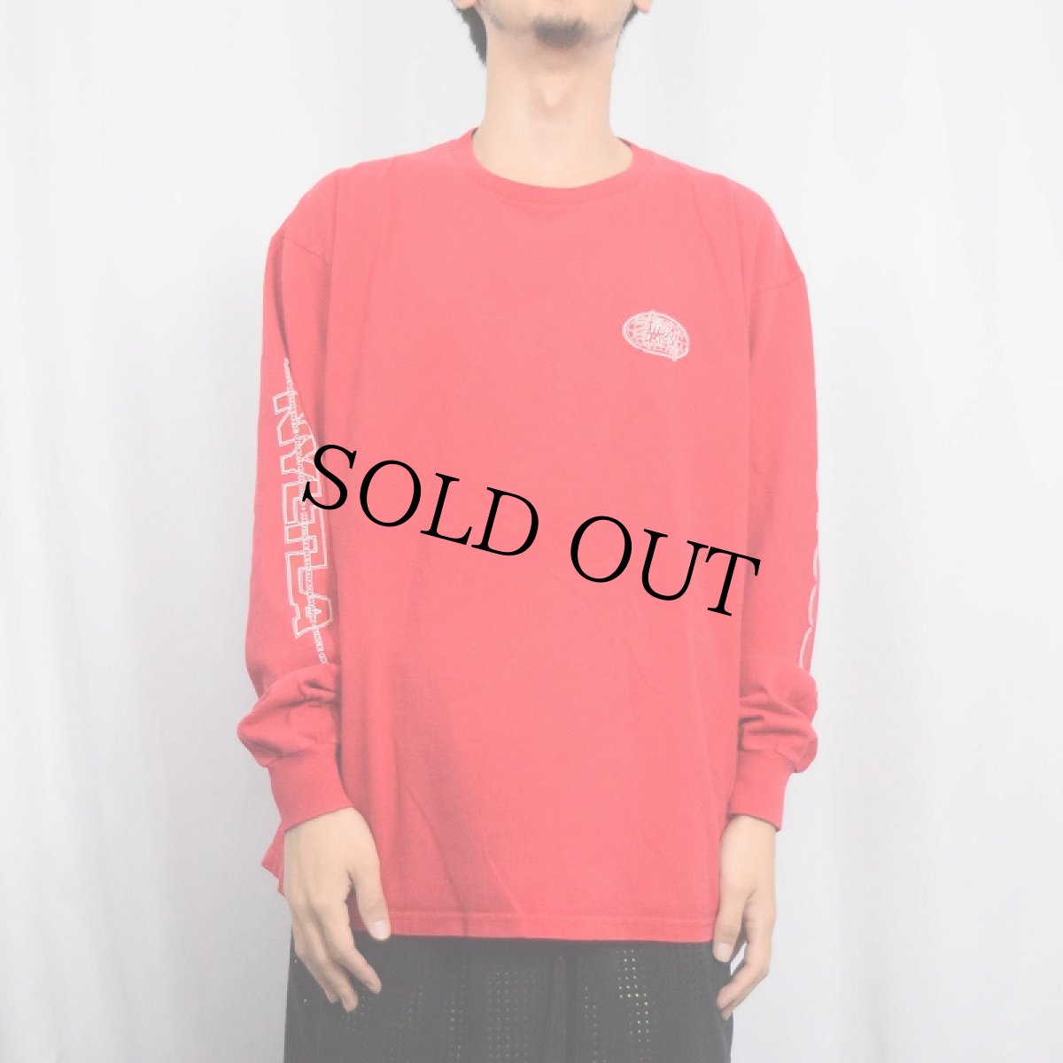 画像3: 90's STUSSY USA製 ロゴプリントロンT XL (3)