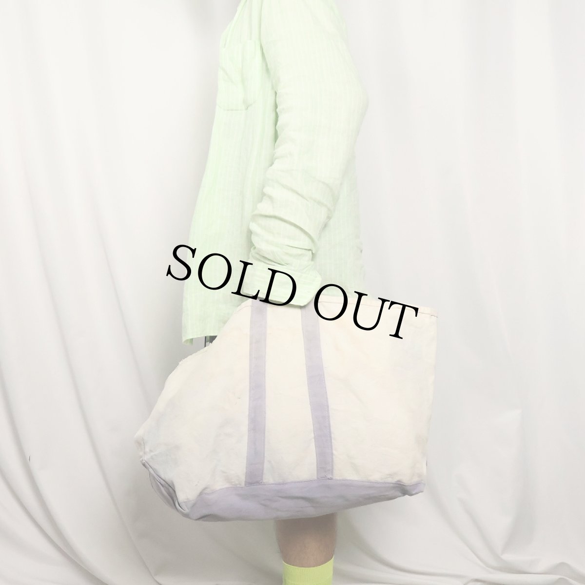 画像3: 〜70's BLISS & CO.INC キャンバストートバッグ LARGE (3)