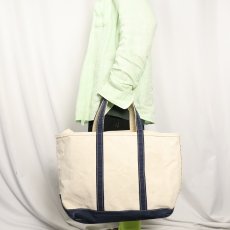 画像3: L.L.Bean "BOAT AND TOTE" ジップトップキャンバストートバッグ LARGE (3)