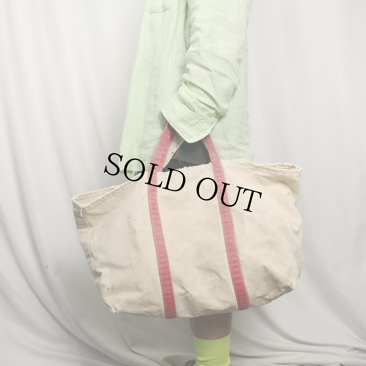 画像3: VINTAGE キャンバストートバッグ LARGE (3)